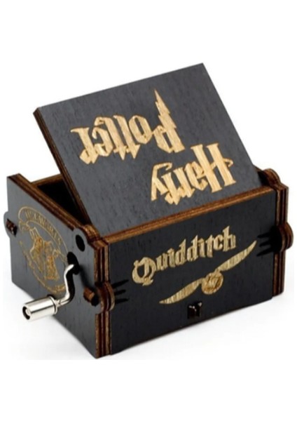 Harry Potter Ahşap Çevirmeli Müzik Kutusu