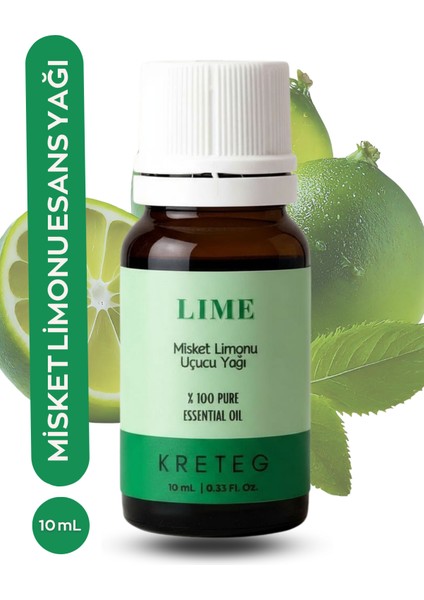 Misket Limonu Esansiyel Uçucu Yağ Buhurdanlık Yağı Hava Nemlendirici Aroma Difizörü Kokusu 10 ml