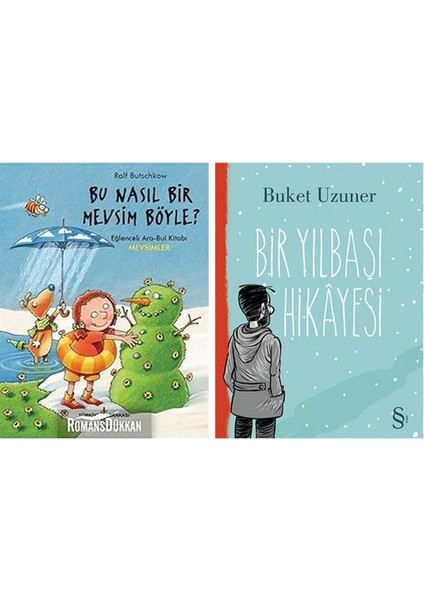 Bu Nasıl Bir Mevsim Böyle?: Eğlenceli Ara-Bul Kitabı - Mevsimler + Bir Yılbaşı Hikayesi