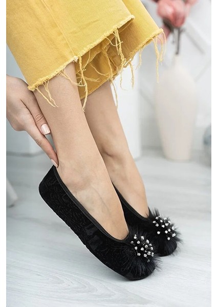 Kadın Ev Babeti Misafirlik Babeti Kadın Patik Çorap Panduf Ev Ayakkabısı Pisi Babet