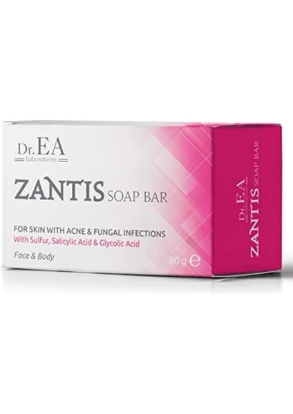 Dr. Ea Laboratories Zantis Kükürt Salisilik Asit Glikolik Asit Sabunu 80 gr Kükürtlü Sabun fiyatları