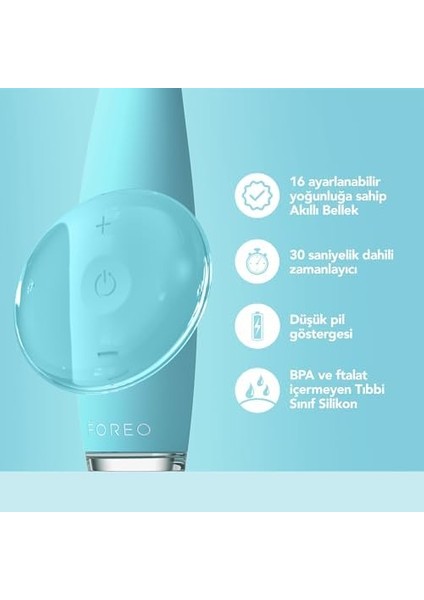 Foreo Total Care Issa 3 Seti - Ultra-Hijyenik 4’ü 1 Arada Silikon Sonik Elektrikli Diş Fırçası + 2 Issa Hybrid Wave Fırça Başlığı - Beyaz Dişler, Temiz Diş Etleri, Yanaklar ve Dil, Yumuşak Fırça fiyatları