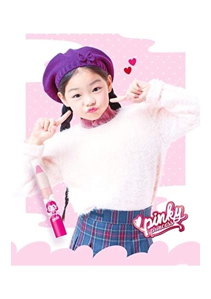 Pinky Cosmetic I'm Pinky Kids Lip Crayon Cutie Pink Çocuklar Için Dudak Balmı fiyatları