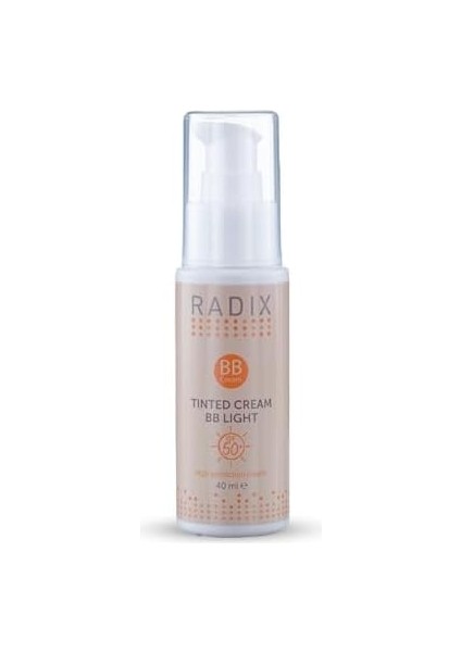 Radix Tinted Krem Bb Light Spf 50 40 ml fiyatları