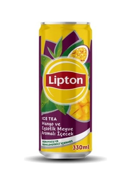 Lipton Ice Tea Mango Aromalı Soğuk Çay 6 x 330 ml