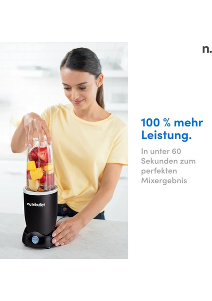 Nutrıbullet Steelmaster | 1200W Yüksek Güçlü Kişisel Blender | 60 Saniyede Kremsi Sonuç fırsatları