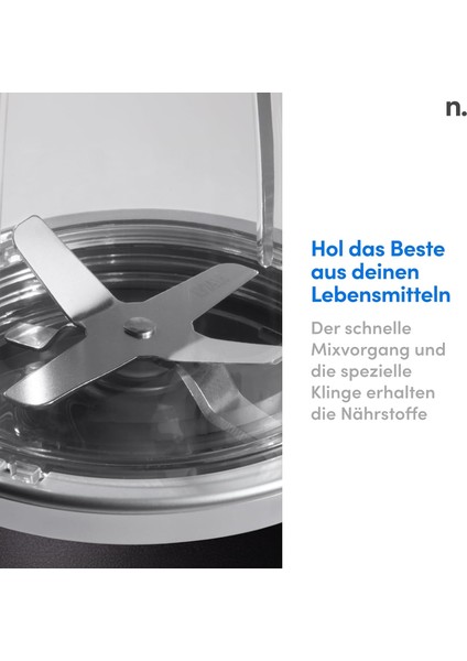 Nutrıbullet Steelmaster | 1200W Yüksek Güçlü Kişisel Blender | 60 Saniyede Kremsi Sonuç indirimleri