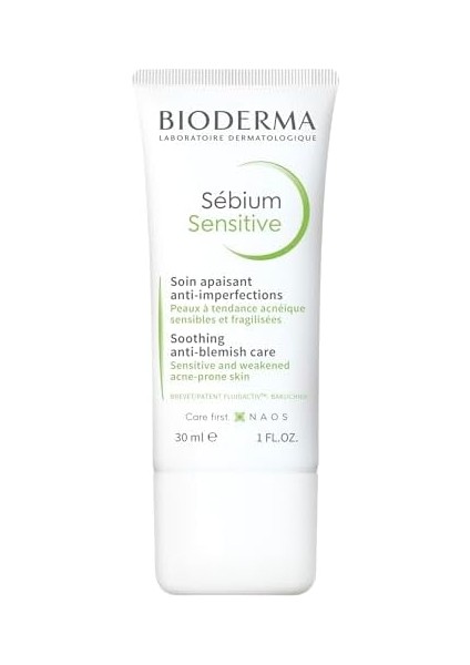Bioderma Sebium Sensitive Karma, Yağlı ve Akne Eğilimli Ciltler Için Yatıştırıcı ve Nemlendirici Bakım Kremi 30 ml modelleri