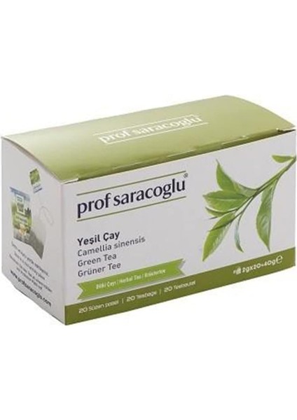 Prof Saracoglu Yeşil Çay 20'li