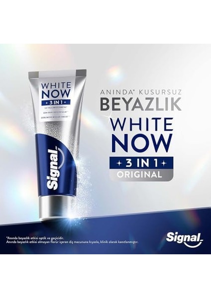 Signal White Now 3in1 Original Diş Macunu
