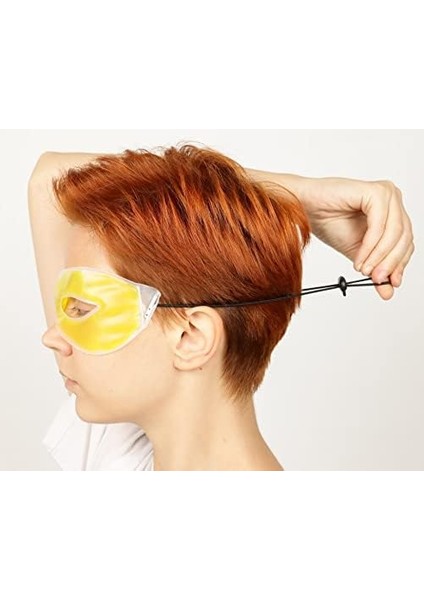 Vanaca Termojel Göz Maskesi, Göz Için Soğutucu ve Isıtıcı Kompres Jel, Göz Altı Morlukları Azaltmaya Yardımcı Soğuk Sıcak Kompres Jel Sarı Renkli modelleri