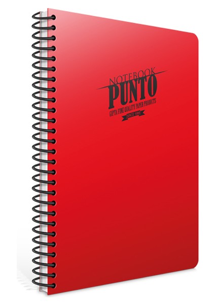 Gıpta Spiralli Defter Punto Plastik Kapak Çizgili 120 Yp A4 6538 fiyatları