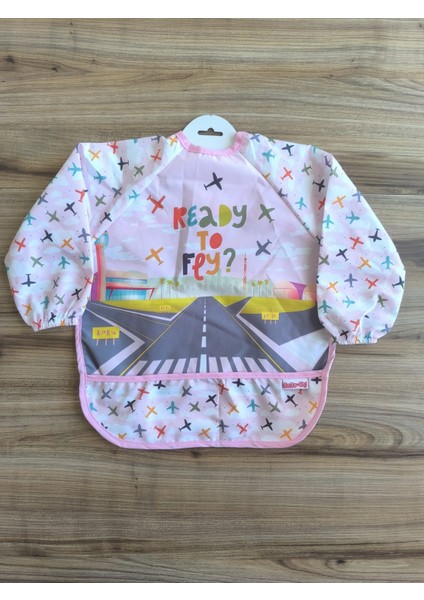 Laura Baby Uzun Kollu Sıvı Geçirmez Mama ve Aktivite Önlüğü fırsatları