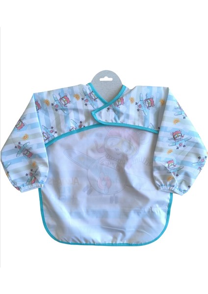 Laura Baby Uzun Kollu Sıvı Geçirmez Mama ve Aktivite Önlüğü modelleri