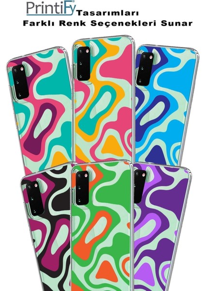 Xiaomi Mi 12 Lite Uyumlu Kapak Renkli Desen Tasarımlı Slimfit Şeffaf Silikon Kılıf indirimleri
