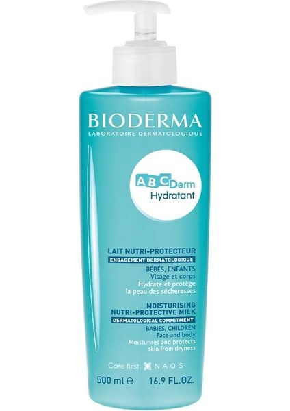 Bioderma Abcderm Hydratant Lotion Bebek Cildi Için Yoğun Nemlendirici ve Onarıcı Süt Formda Bakım Kremi