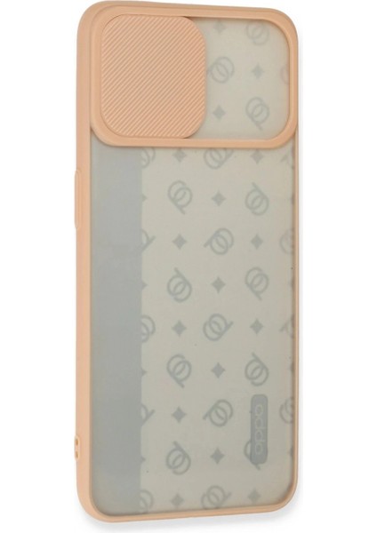 Ieg Oppo Reno 4 Lite Kılıf Palm Buzlu Kamera Sürgülü Silikon - Pembe fiyatları