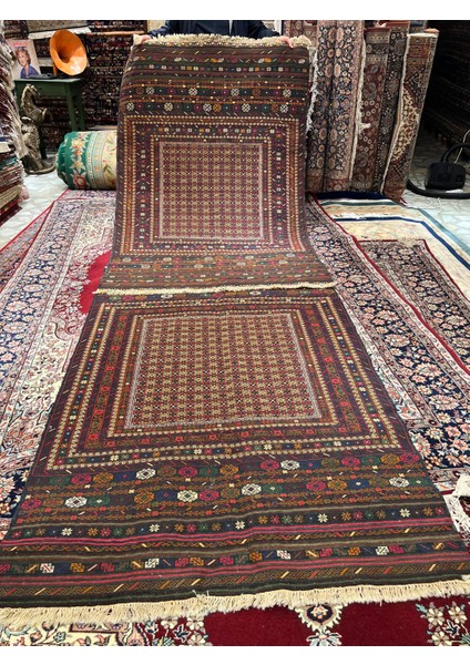 El Dokuma Eski Afgan Halı Kilim Dokuma Muazzam Bir Eser Iki Adet Mevcut Ebatları 190X120 indirimleri