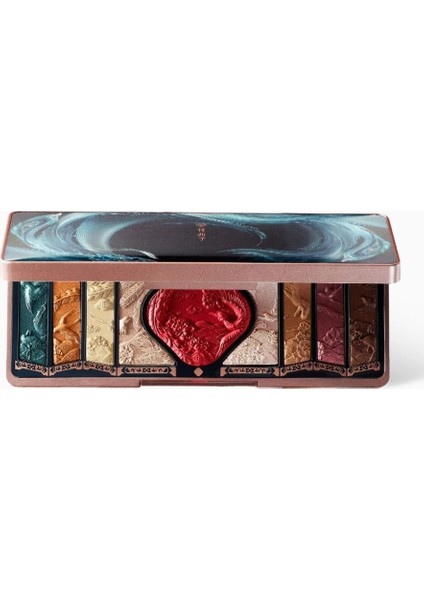 01 Gold Brown Floral Engraving Phoenix Makyaj Paleti