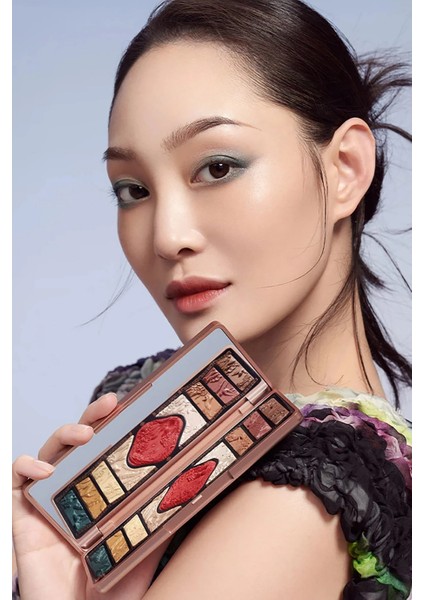 01 Gold Brown Floral Engraving Phoenix Makyaj Paleti fırsatları