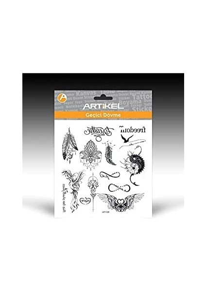 Artikel Freedom Dövme 15,5X16 cm fiyatları