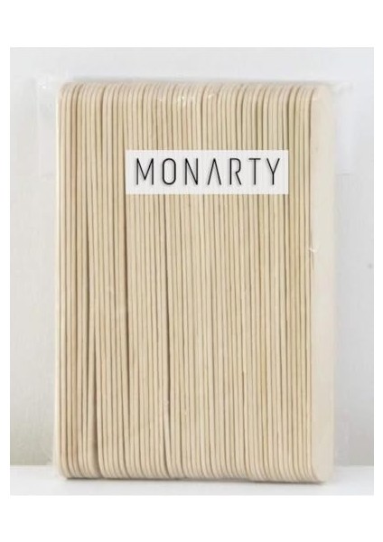 Monarty Jocco Ahşap Çubuk- Abeslang Dil Çubuğu 15 cm 50'li