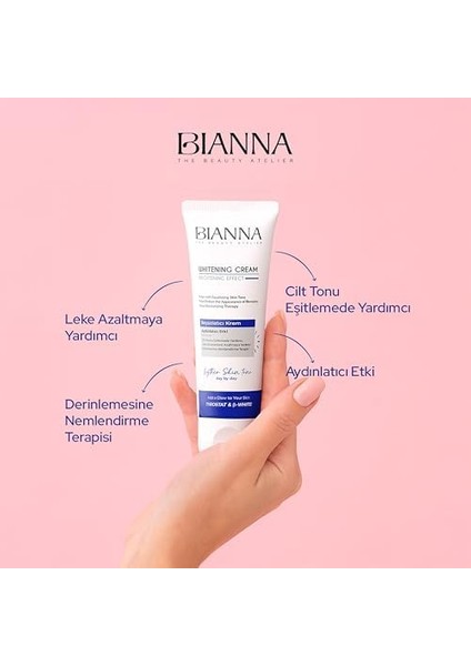 Bianna Beyazlatıcı Whitening Krem - Aydınlatıcı ve Cilt Tonu Eşitleyici 100 ml modelleri