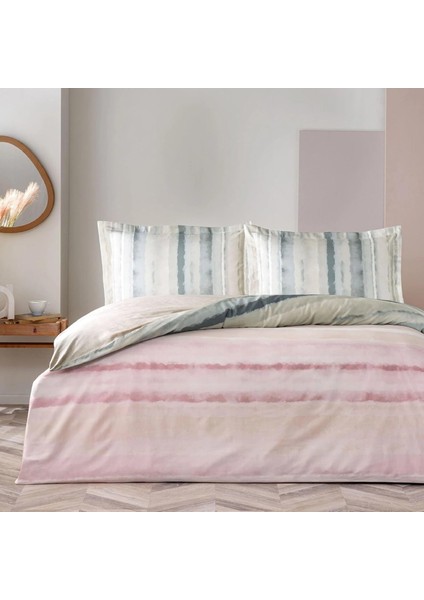 Pamuk Neıl Nevresim Takımı Pembe Çift Kişilik