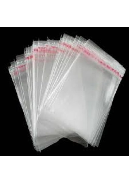 100 Adet (35X50) Jelatin Bantlı Yapışkanlı Naylon Poşet fiyatları
