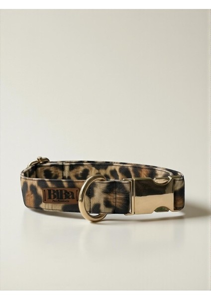 Leopar Köpek Boyun Tasması -Charm Hediyeli