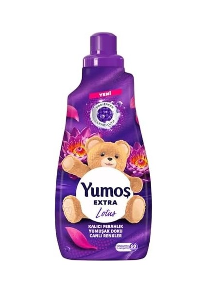 Yumoş Extra Çamaşır Yumuşatıcı Lotus ml 1440 ml 60 Yıkama