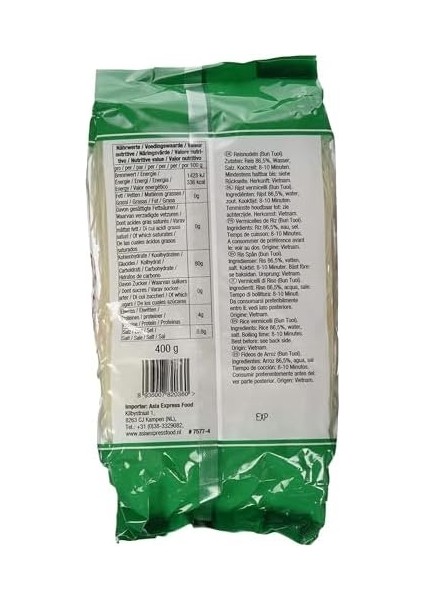 Bamboo Tree Tufoco Glutensiz PIRINXE7U015EEHRIYESI Vermicelli 400GR modelleri