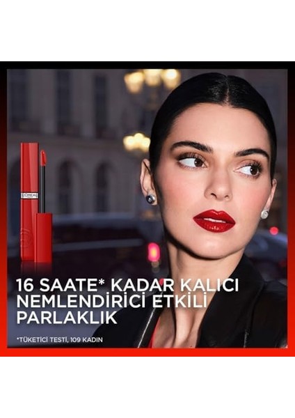 L'oréal Parıs Infaillible Laque Resistance Likit Parlak Ruj - 600 Le Nu Rose modelleri