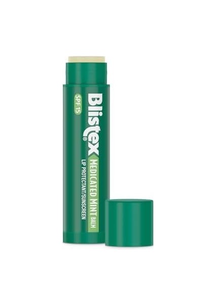 Blistex Medicated Mint Lip Balm, 0.15 Ounce (Pack Of 24) – Prevent Dryness & Chapping, Spf 15 Sun Protection, Seals In Moisture, Hydrating Lip Balm, Easy Glide Formula For Full Coverage fiyatları