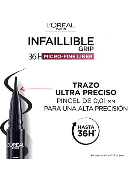 L’oréal Paris Infaillible 36H Grip Micro Fine Eyeliner 03 Ancient Rose