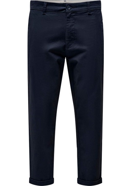 Onskent Cropped Chino 0022 Pant Noos Erkek Mavi Pantolon - 22020400