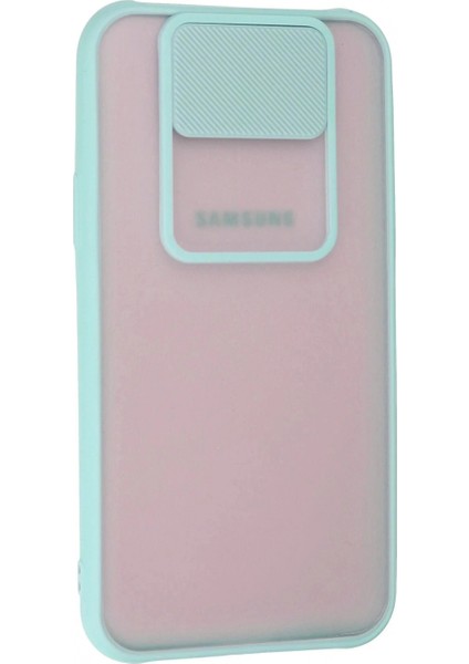 Ieg Samsung Galaxy J7 Kılıf Palm Buzlu Kamera Sürgülü Silikon - Turkuaz fiyatları