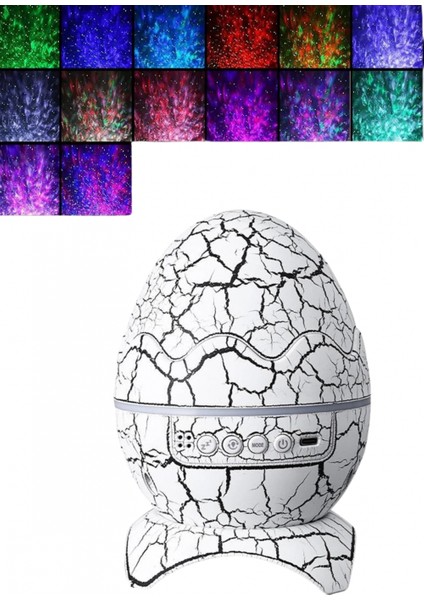 Ieg Dinozor Speaker Renk Değiştirme Projeksiyon Modu Bluetooth Hoparlör Gece Lambası modelleri