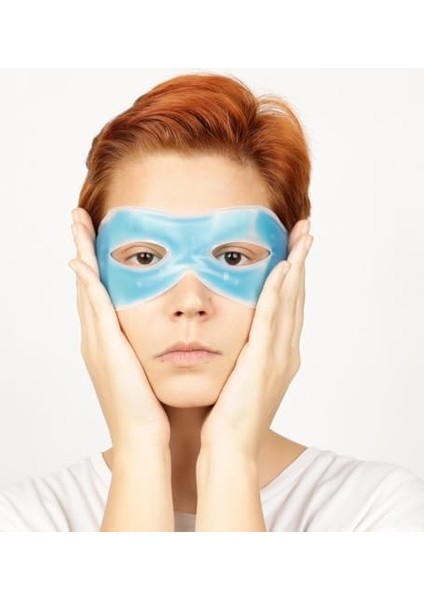 Vanaca Termojel Göz Maskesi, Göz Için Soğutucu ve Isıtıcı Kompres Jel, Göz Altı Morlukları Azaltmaya Yardımcı Soğuk Sıcak Kompres Jel Mavi Renkli fiyatları