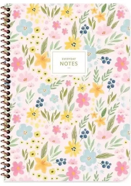 Keskin Defter Bahar 17X24 Spiralli Sert Kapak 100 Yp. Çizgili 418931