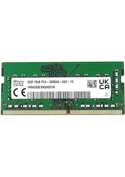 Sk Hynıx 8gb Ddr4 3200MHZ Notebook Ram HMAG68EXNSA051N Bc 508