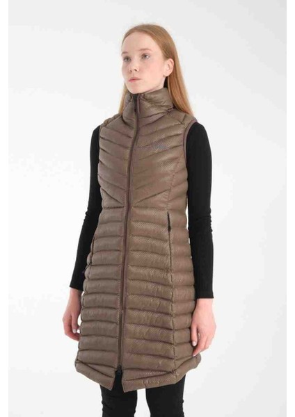 Omnı Heat Termal Haki Dar Kesim Kadın Yelek indirimleri