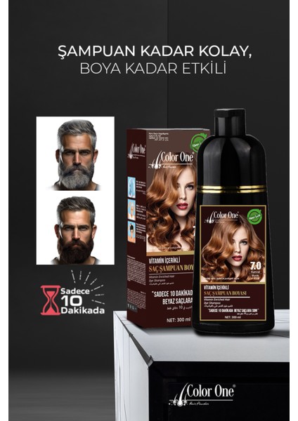 Kumral Saç Şampuanı (Beyazlar Için) 300 ml modelleri