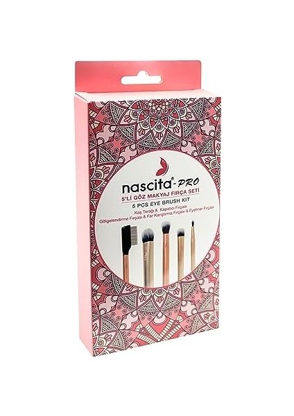 Nascita 5'li Göz Makyaj Fırça Seti - 71