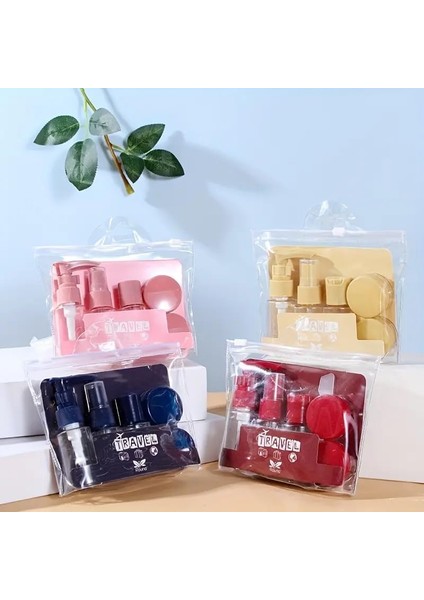 Mithra Life 9 Parça Çok Amaçlı Seyahat Tipi Krem Kutu Şişe Spatula Seti MIT1108 modelleri