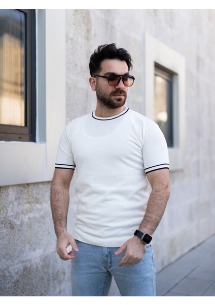 Triko T-Shirt Beyaz Renk indirimleri