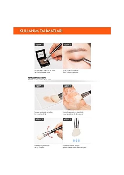 Mıssha Ince Uçlu Far Fırçası Artistool Shadow Brush #306