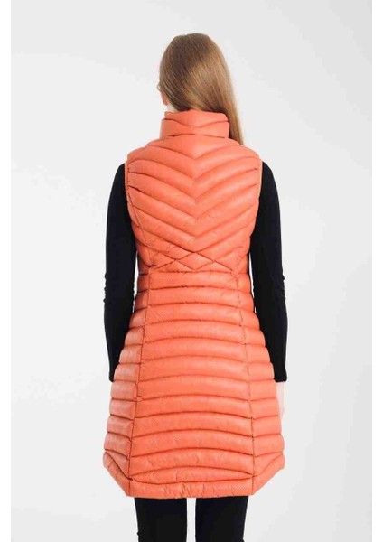 Omnı Heat Termal Turuncu Dar Kesim Kadın Yelek indirimleri