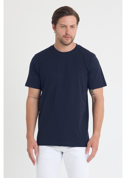 Unisex Bisiklet Yaka Beyaz Regular Fit Basic %100 Pamuk T-Shirt indirimleri