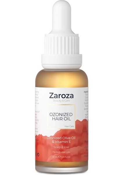Zaroza Ozonized Hair Oil After Hair Transplantation 30 ml